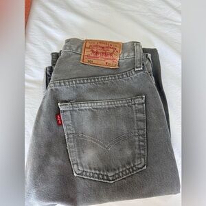 Vintage Levi 501 Dove Grey jeans